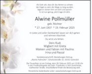 eine Anzeige