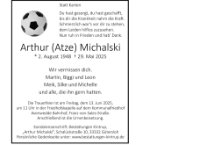 eine Anzeige