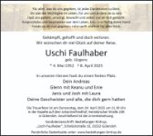eine Anzeige